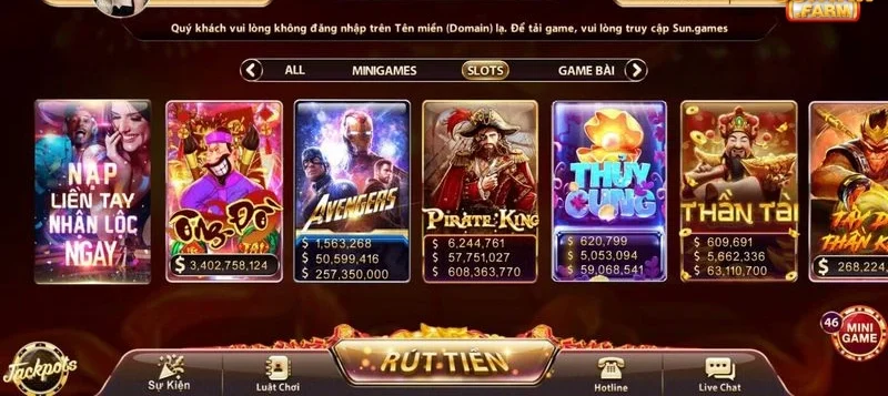 Game Slot đổi thưởng
